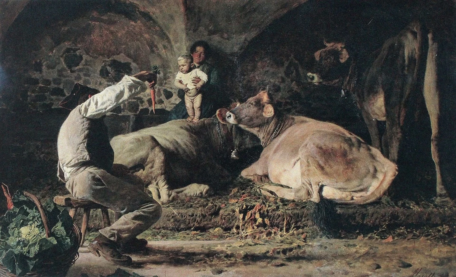 Pietro - Le gioie della famiglia, Galleria d'Arte Moderna, Palermo